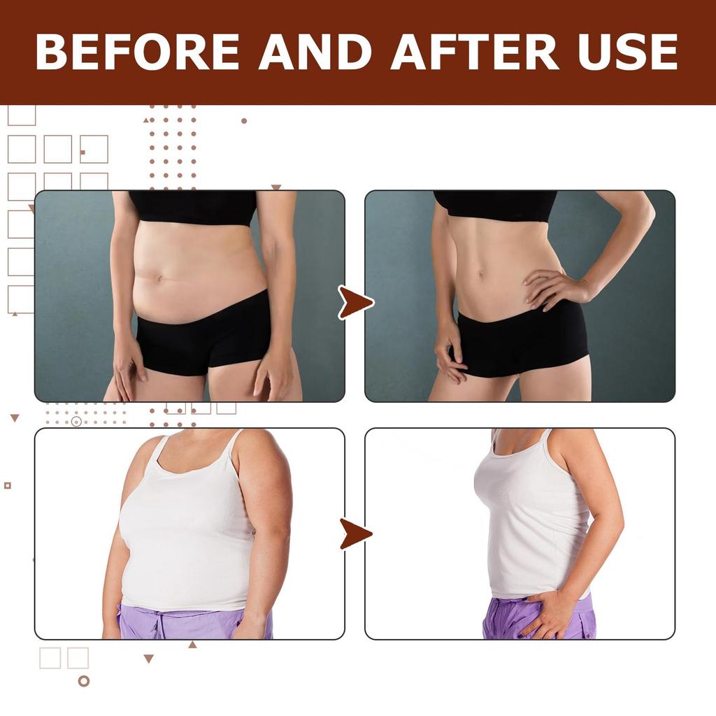 OUHOE Кофейный крем для похудения 120 мл Подтягивающий абдоминальный бальзам для похудения Крем для сжигания жира Быстрая потеря веса Крем для похудения и формирования тела