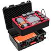 Double Layer Hard Case Waterproof Case Explosin-proof Box Hard Shell Carrying Case Safety Handbag for DJI Air 3S/Air 3