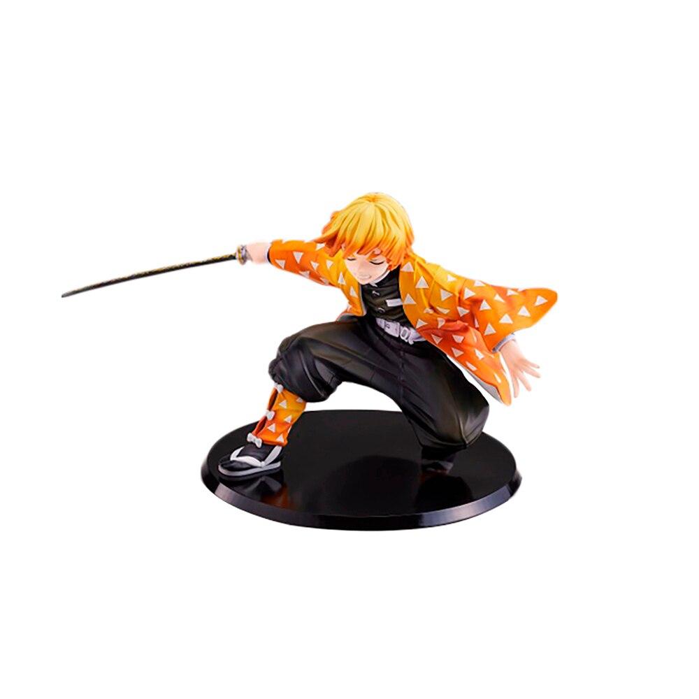 Quality Demon Slayer Kimetsu No Yaiba Anime Model Agatsuma Zenitsu Artfx J Action Figure 21cm Statue Collectible Toy