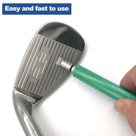 Golf Club Groove Sharpener Cleaning Tool High Strength Rustproof Compact Size Portable Golf Club Cleaning Pen Accessories