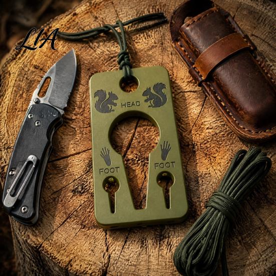 Game Handling Accessory Squirrel Processing Tool for Field Hunting, Portable Animal Skinning Tool, Operation Equipment Durable Compact Hunting Outdoor