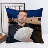 Игровой Блогер M-MrBeast Винтажная Наволочка Квадратная Подушка Спальня Диван Отдых Комфорт Подушка Автомобиль Домашний Декор