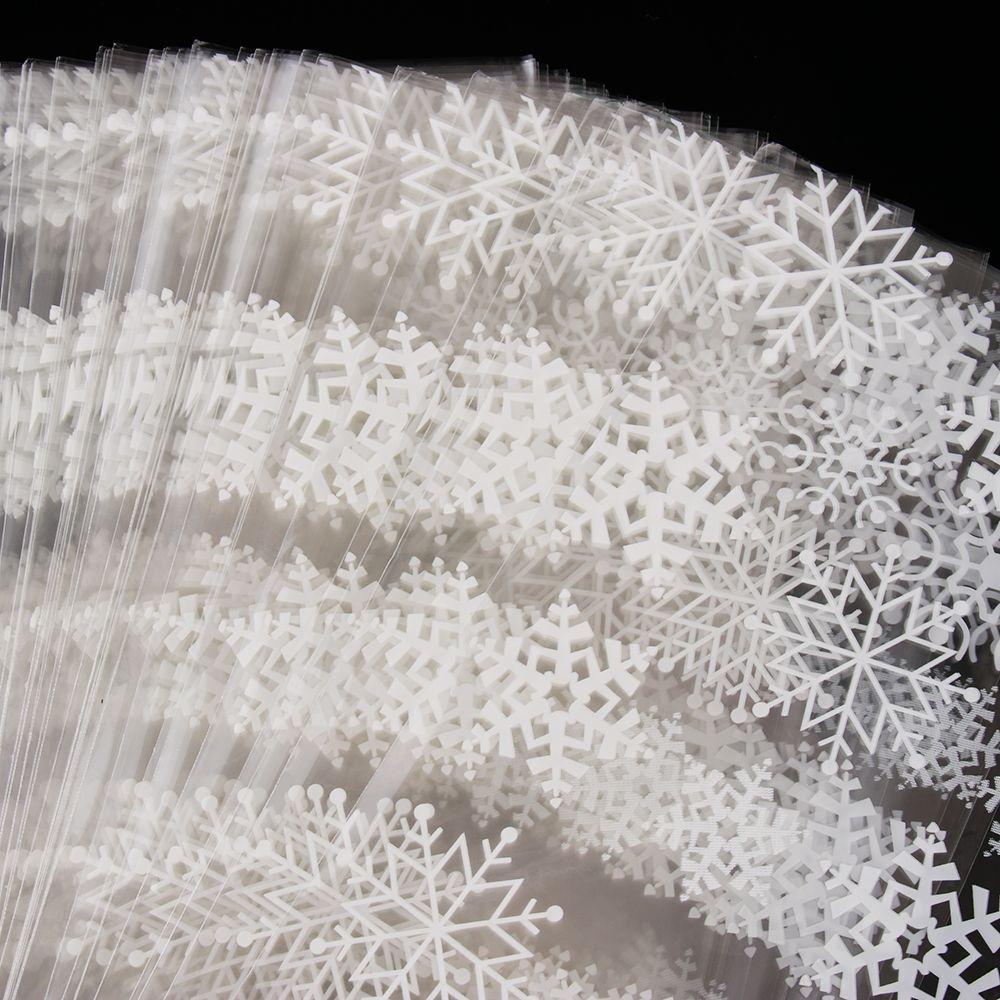 Gift Party Supplies Transparent Christmas Candy Bags Cookies Storage Baking Packaging Cellophane