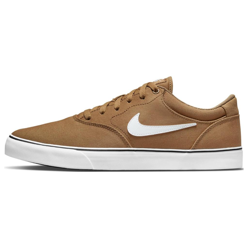 Nike Chron 2 Canvas SB Dark Driftwood Unisex Sneakers Brown Black White DM3494-200