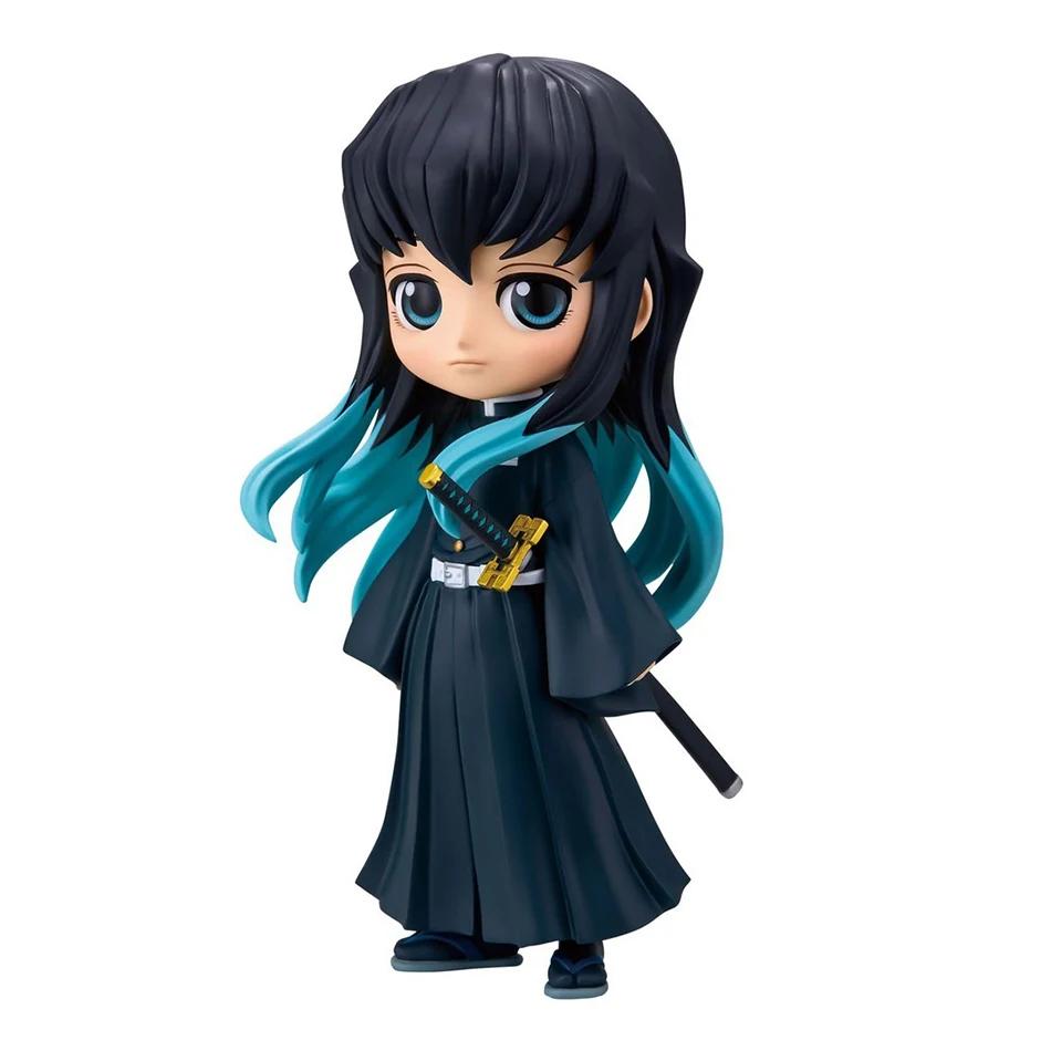 15cm Demon Slayer Character Q Edition Stove Door Charcoal Master You Bean Purgatory Apricot Shoulang Handmade PVC Model Ornament