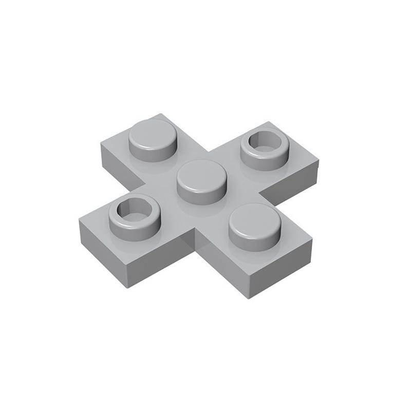 MOC100PCS 15397 Modified 3x3 Cross Plate Brick Adaptive Building Block Fascinating Toys Birthday Boys Girls Special DIY Fun Gift