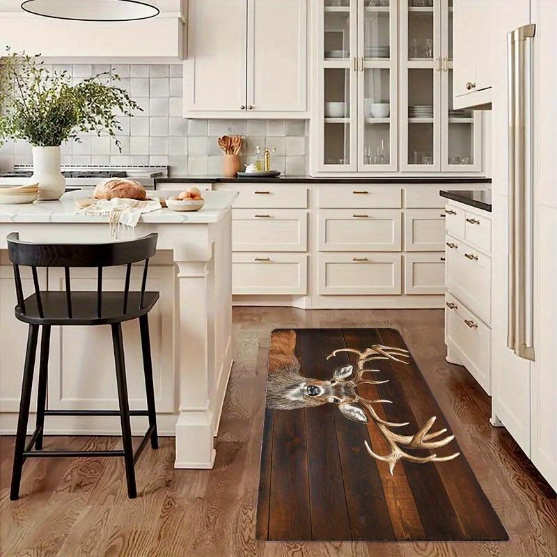 1 шт. Противоусталостный кухонный коврик, водонепроницаемый, нескользящий, толстый, с мягкой подкладкой, прочный, удобный коврик для стояния на кухне.