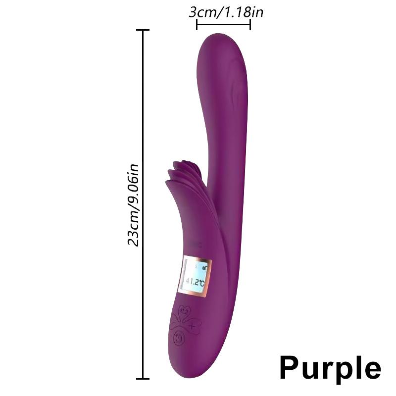 Вибратор для лизания языка для женщин, мастурбация, подогрев, стимулятор точки G, клитора, оргазм влагалища, оральный секс-игрушки для взрослых