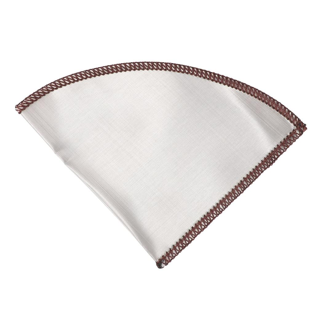 Dovhmoh Reusable Coffee Filter Mesh Paperless Coffee Filter Stainless Steel Cone Filter 3-4 Cup Coffee Drip Filter
