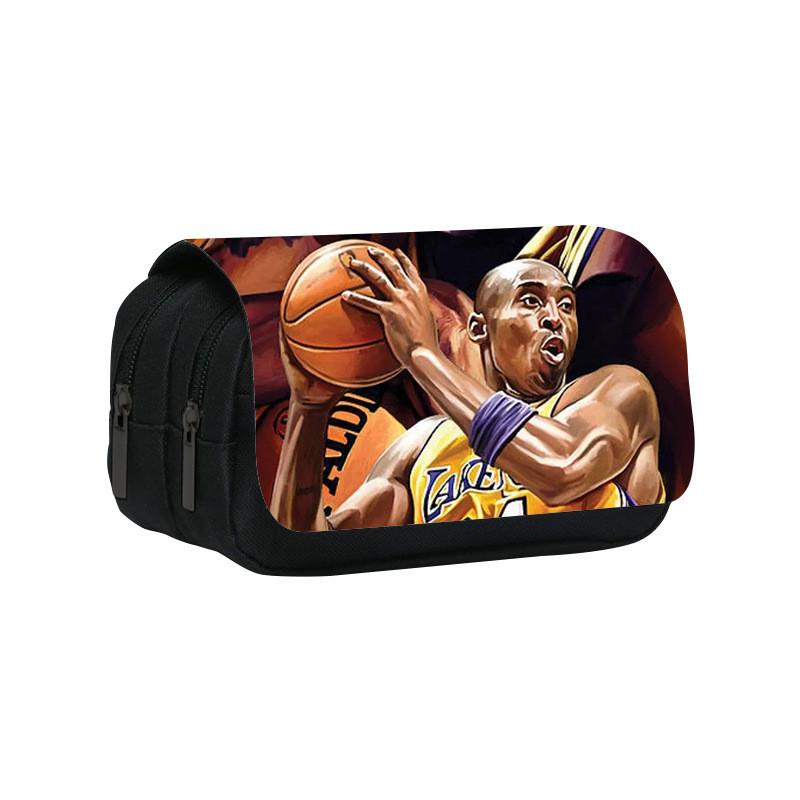 Kobe Bryant Nba Pen Organizer With Nylon Fabric And Large Capacity For Students