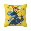 Мультяшные наволочки для декоративных подушек, украшение для гостиной, напечатанная наволочка для диванной подушки, полиэстер, мягкая наволочка