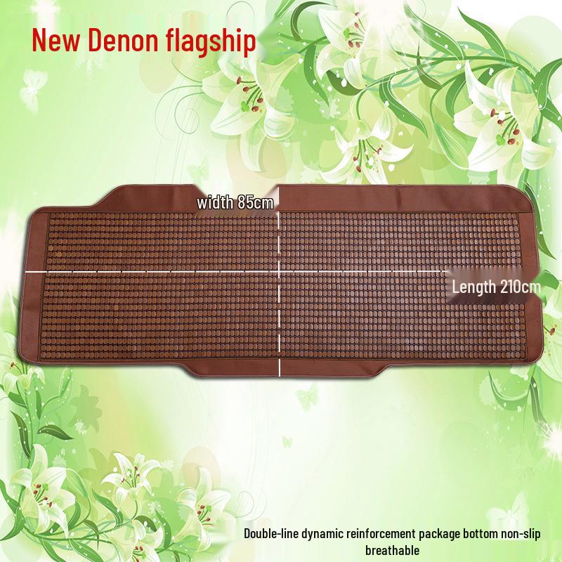Mahjong Summer Bamboo Seat Mat for Dongfeng Tianlong Jiefang JH6P Deauman Trucks