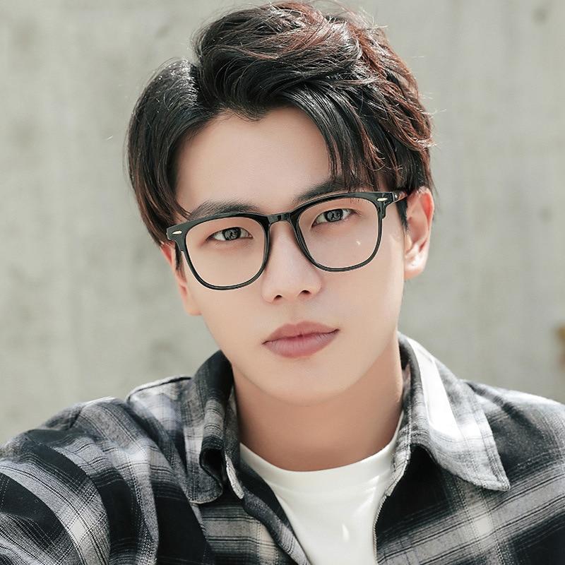 Прозрачные компьютерные очки в оправе для женщин и мужчин, круглые очки с защитой от синего света, блокирующие очки, оптические очки