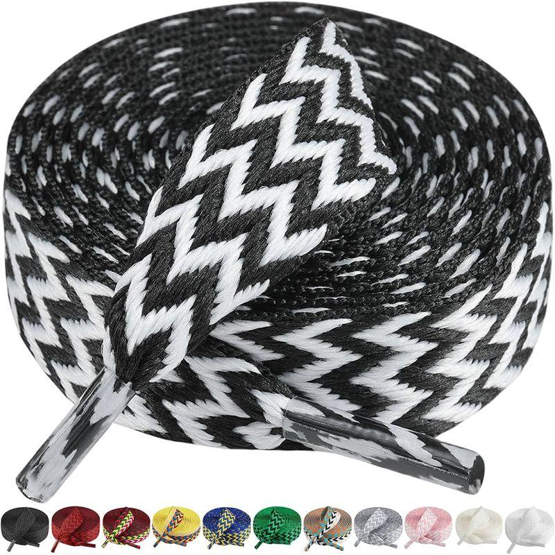 Шнурки для кроссовок шириной 1,5 см, толстые плоские шнурки для баскетбола, тенниса, спортивной обуви, шнурки для обуви в виде волнистой булки