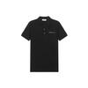 Polo Shirts Men's Black Polo Collar Moderate Straight Fit BM70U73006-001