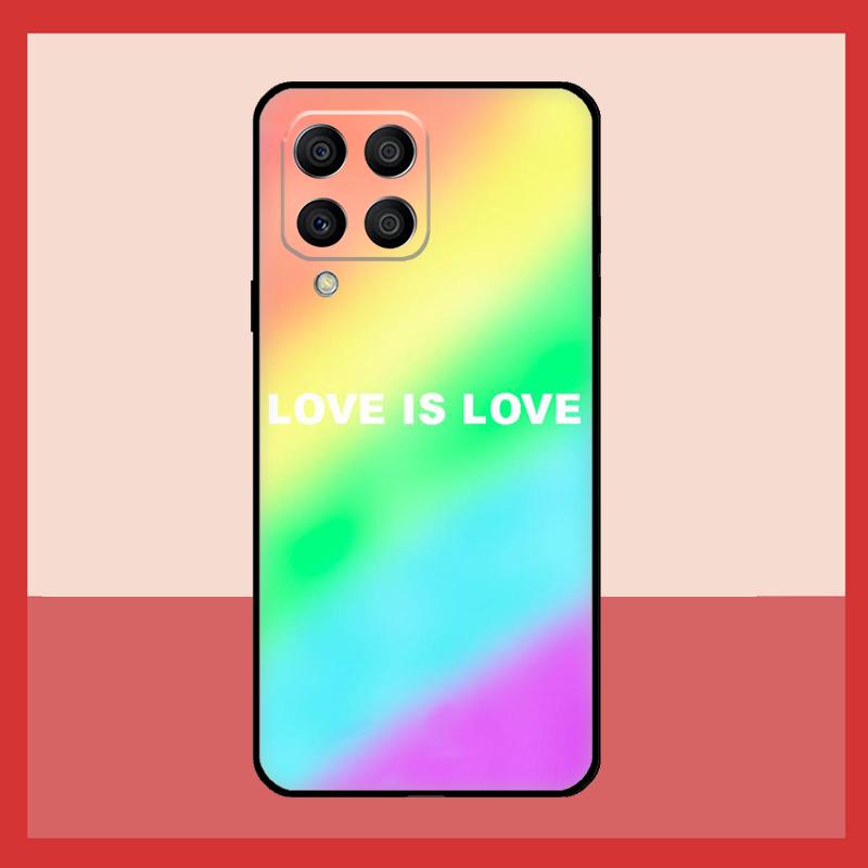 Чехол с радужным флагом ЛГБТ для Samsung Galaxy M56 M12 M06 M32 M52 M35 M55 M15 M11 M13 M14 M16 M36 M31 M53 M34 M54