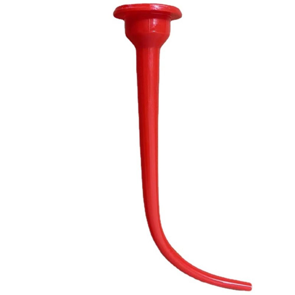 Red Long Sausage Nozzle Glass Cement Structural Adhesive Nozzle  For Sausage Caulking