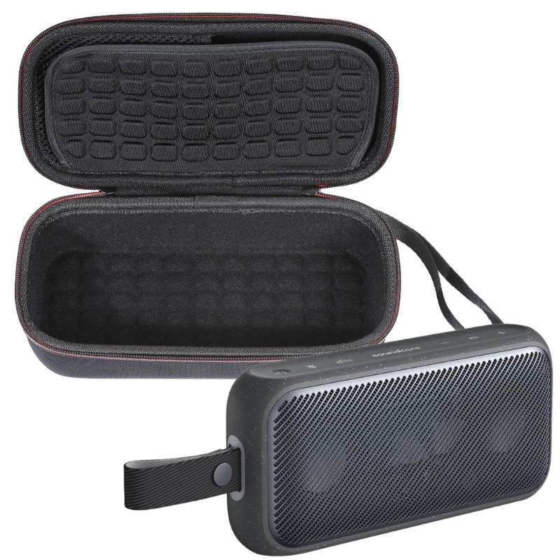Hard EVA Travelling Case Storage Bag Protective Pouch Bag Carrying Case for Anker  Motion 300 Speaker