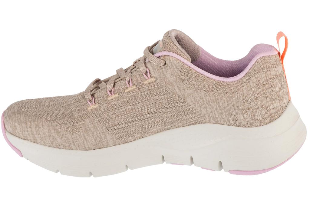 Skechers Arch Fit Comfy Wave, Womens Beige Sneakers