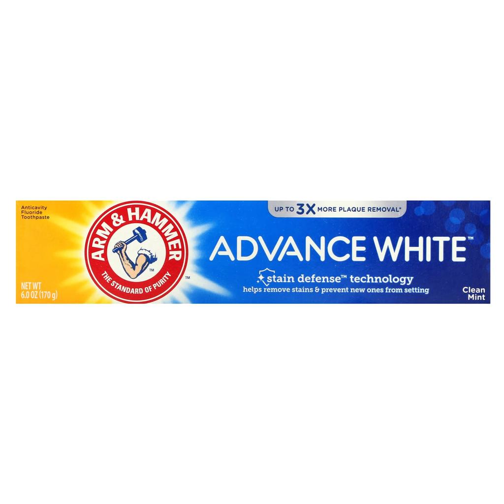 Arm & Hammer AdvanceWhite, зубная паста Extreme Whitening, свежая мята, 6,0 унций (170 г)
