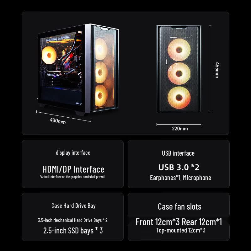 ASUS Shadow Delta Gaming Desktop PC (CN version)
