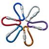 Multi-color Aluminium Equipment Camping Hiking Hook Buckle Keychain Climbing Button Alloy Carabiner