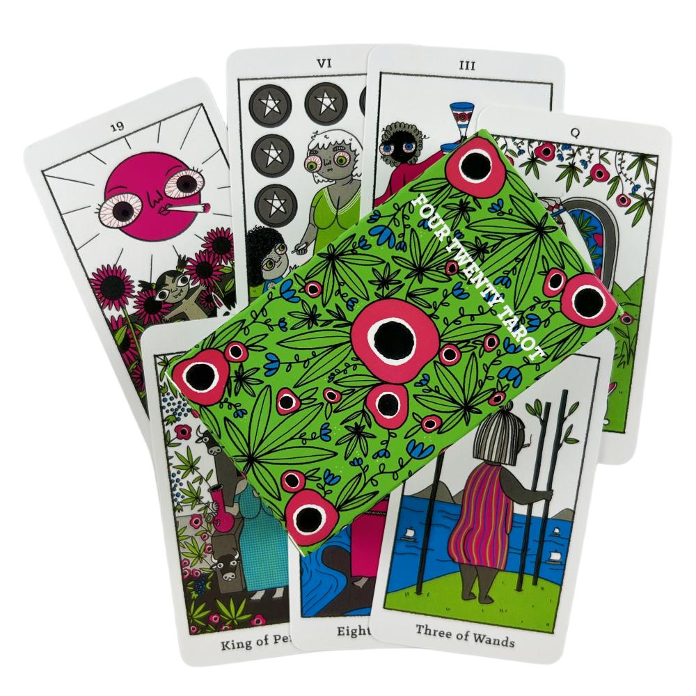 Карты Таро Аниме Модные Мультяшные Милые Для Начинающих Издание Оракул Настольные Игры Настольные Игры Для Вечеринки