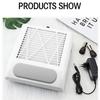 80W Nail Dust Collector Low Noise Manicure Machine Tools Durable Nails Dust Extractor Fan  DIY