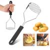 Stainless Steel Potato Masher Ricer Manual Potatoes Crusher Fruit Vegetable Pressure Mud Potato Press Tools Kitchen Gadgets