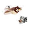 Игрушка для кошек, Машущая птичка, Игрушка для кошек, Для комнатных кошек, Птица, Электрический запуск от касания, Мягкая игрушка, Машущая, Реалистичный звук, Для самостоятельной игры, Сменная,