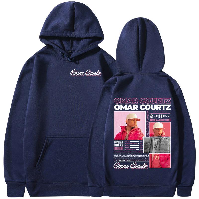 Omar Courtz Primera Musa Hoodies Men's Women Clothing Fashion Hip Hop Hooded Sweatshirts Casual Long Sleeves Oversized Pullovers