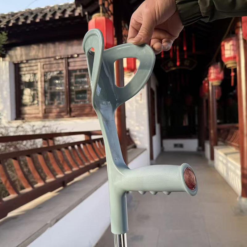 Регулируемые костыли для предплечья для реабилитации - Портативное средство для ходьбы для пожилых и инвалидов