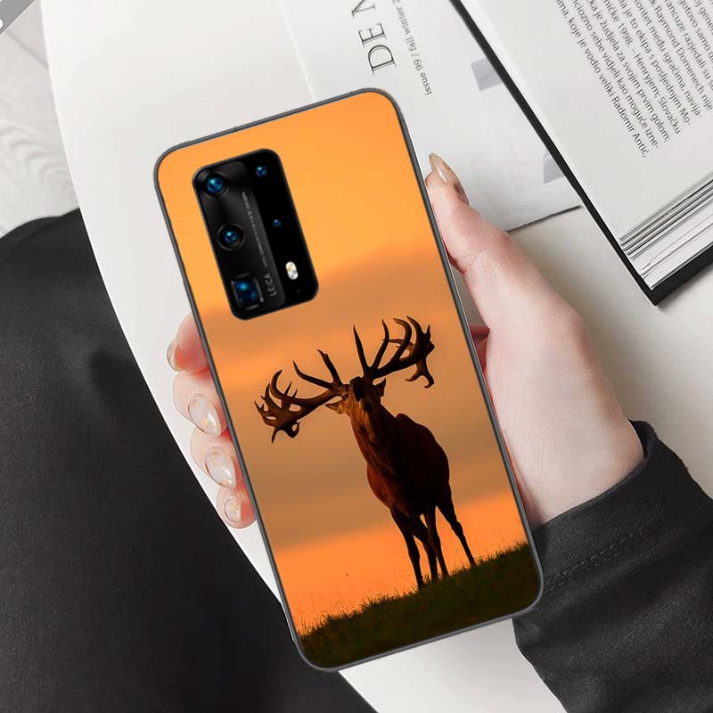 Deer Hunting Camo Phone Case For Huawei Mate 40 30 20 Pro 10 Pro Huawei P50 P40 P30 Lite P20 P10 Lite Cover