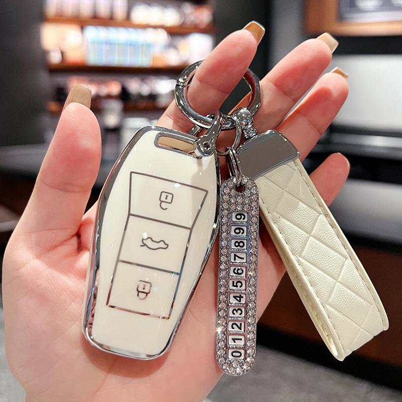 Подходит для комплекта ключей Volkswagen Sihao, женский love running e50x Yao x8 Jianghuai Volkswagen qx чехол для ключа автомобиля, милый брелок-ракушка.