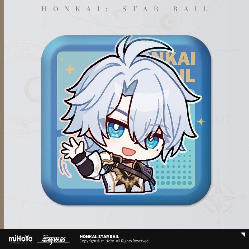 Sunsyea Официальный мерч Honkai Star Rail miHoYo Оригинальный Аутентичный Серия PMZLG Брелок Значок Phainon