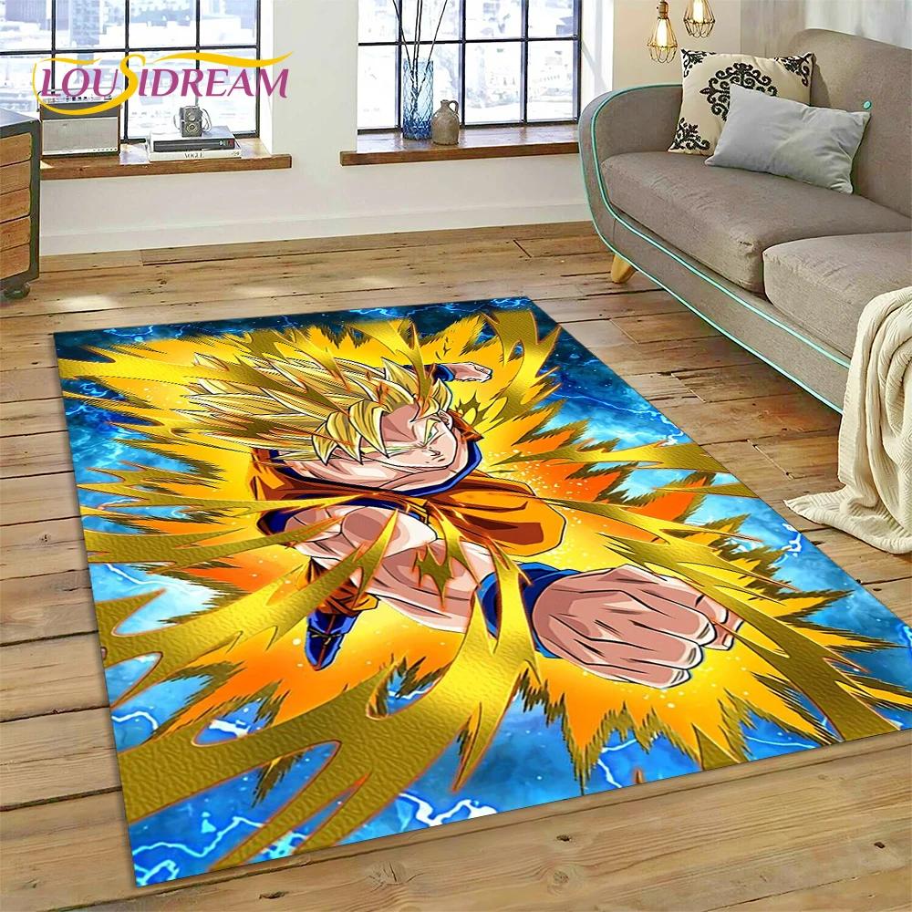 3D Ковер Dragon Ball для Декора Гостиной и Спальни