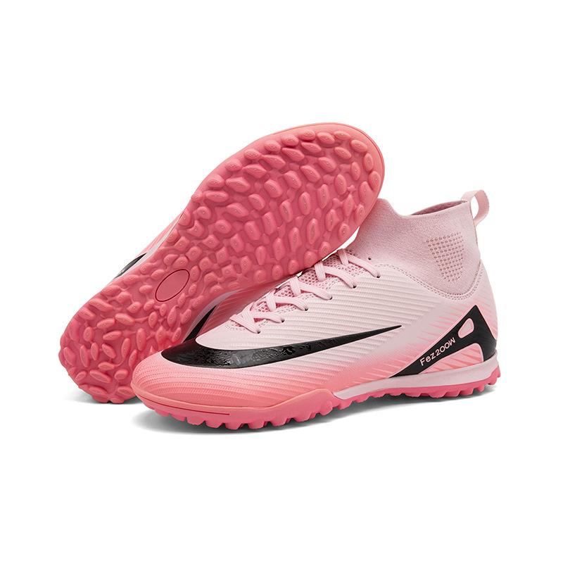 Новые детские футбольные бутсы-ассасины, мужские с длинными шипами и женские с ломаными шипами, для соревнований на искусственной траве, профессиональные тренировочные бутсы