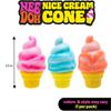 Новая яркая конусообразная вафля для мороженого Nice Cream Cone, сенсорная игрушка-антистресс, фиджет-игрушка для снятия тревоги, улучшения концентрации, для взрослых и детей, подарок