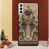 Sacred Eye of Horus Egypt Fresco Cover For Samsung Galaxy S20 FE S8 S9 S10 Plus Note 10 Note 20 S22 S21 Ultra Phone Case
