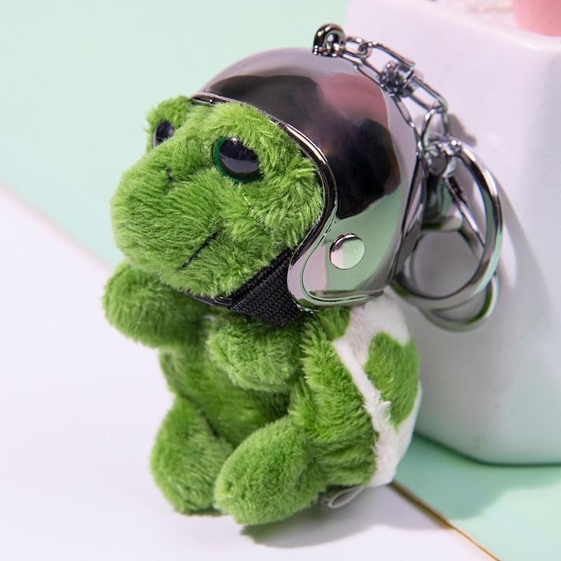 Turtle Island Cartoon Turtle Keychain: Plush Pendant & Bag Charm Doll