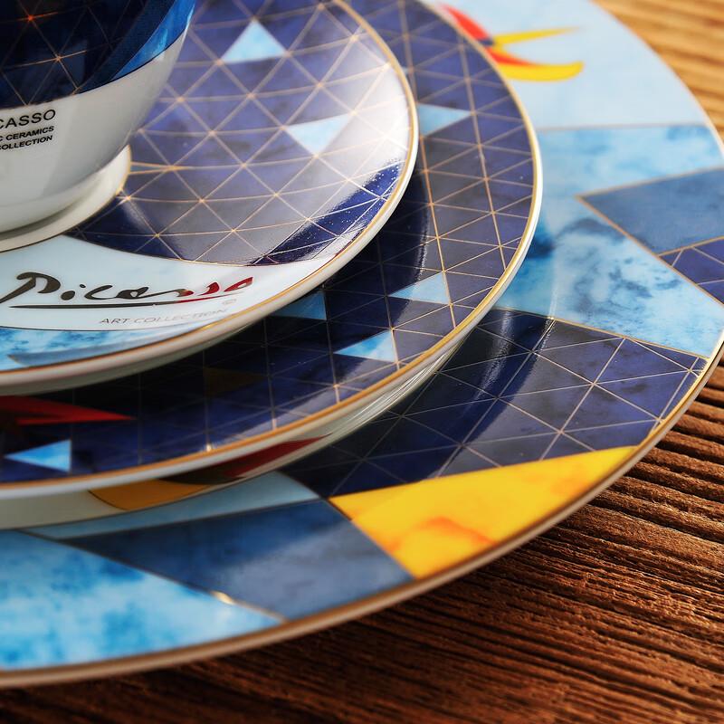 PICASSO Костяной фарфор 'Летающий' Западный обеденный сервиз