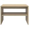 Coffee Table Sonoma Oak 60 x 50 x 40 cm Particleboard
