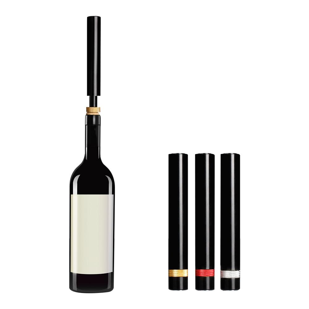 Воздушный насос Открывалка для бутылок вина Безопасный портативный штифт из нержавеющей стали для удаления пробки Штопор давления воздуха Кухонные инструменты Барные аксессуары