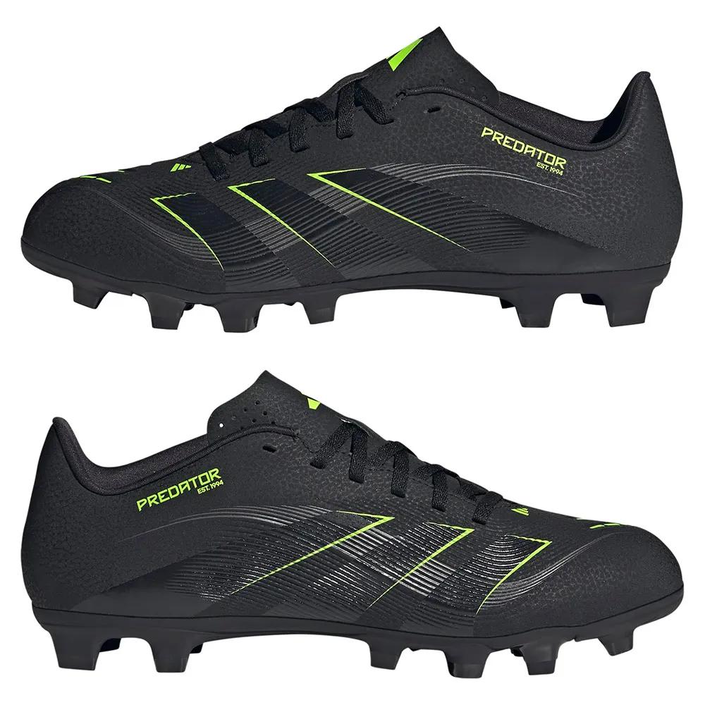Adidas predator club fg/mg soccer shoes Black