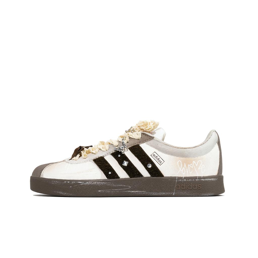 adidas Neo VL Court 2.0 Da Vinci Custom, Счастливый Змей, Сумка для покупок, Кофе Мокко HQ1802(TeamM--BOX)