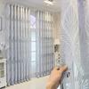 Тяжелая штора с ажурным дизайном, 1 шт., Простота установки, Простой стиль, Оконная штора, Декоративная штора для дома, для гостиной