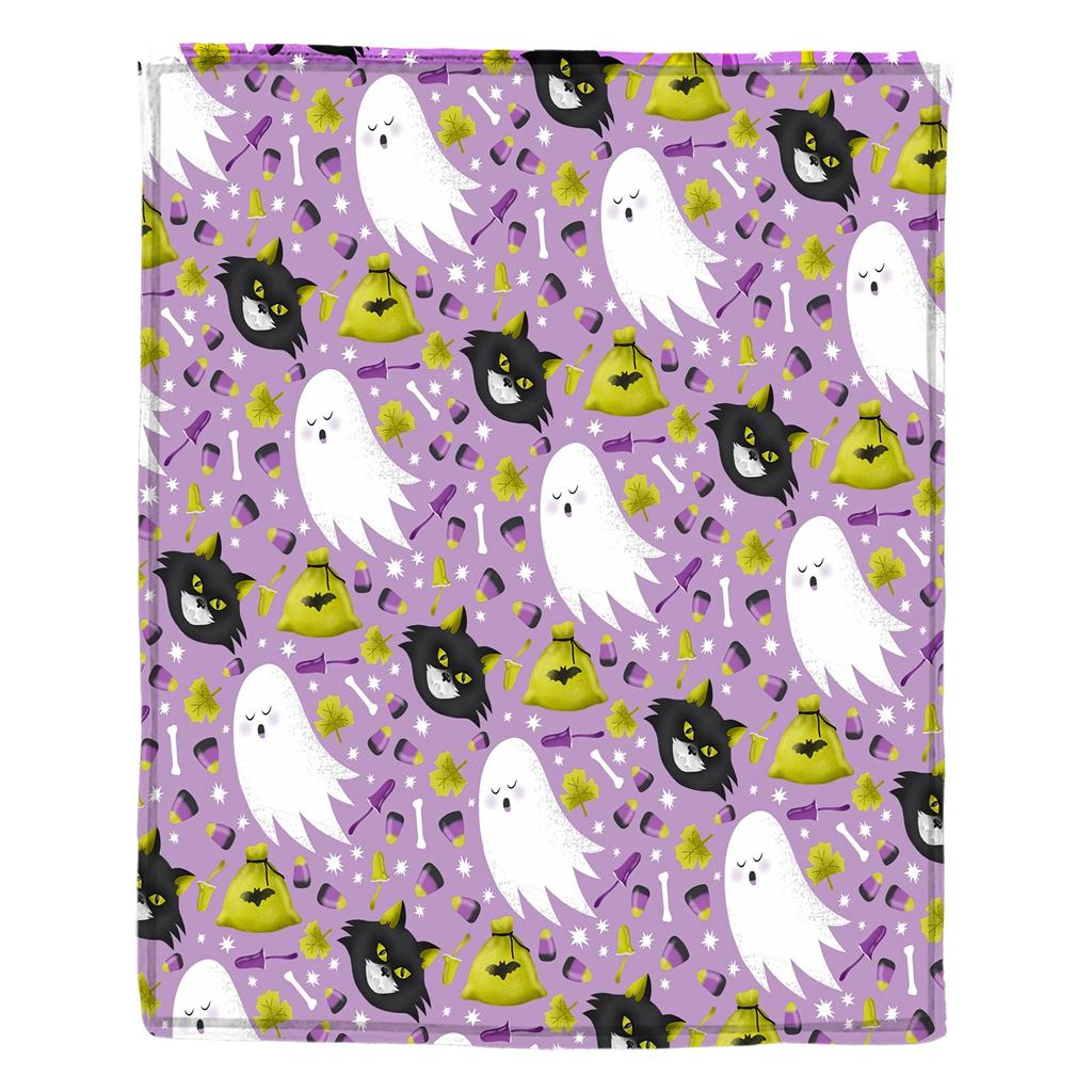 Одеяло с принтом на Хэллоуин