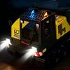 1/50 T14R RC Crawler Dump Truck Electric 3KM/H Remote Control Dump Truck Model With Light And Sound Engineering Vehicle Toy