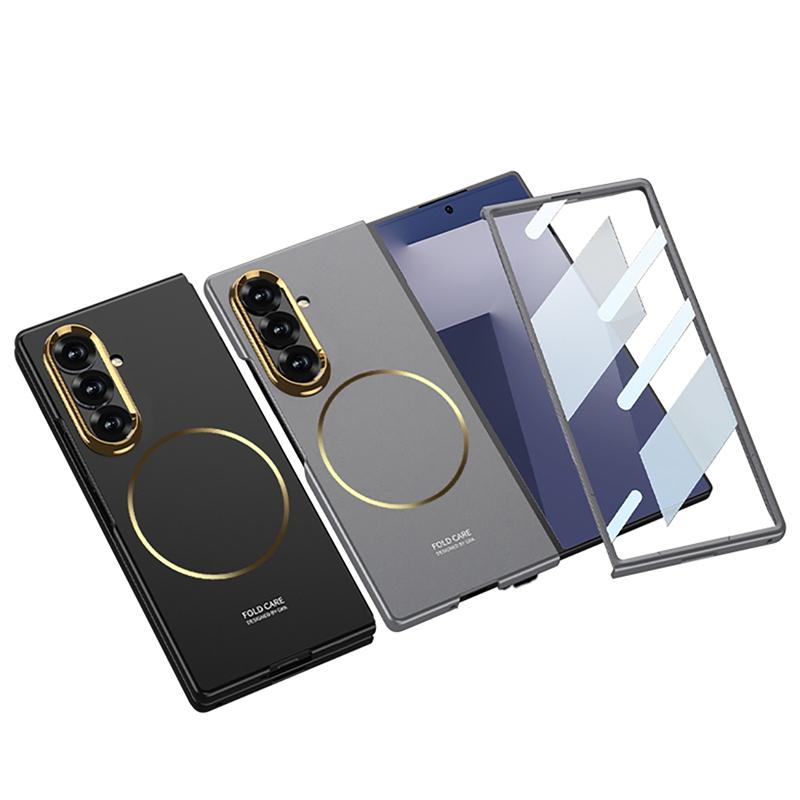 GKK Hard PC Protective Phone Case with Magnetic Protective Back Cover Mobile Phone Case for Samsung Galaxy Z Fold 7 Cases