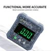 Digital Angle Finder, Mini LCD Display Digital Angle Gauge with Magnet Waterproof Protractor
